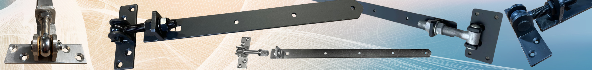 Verstelbare Duimhengen blank-geel-zwart