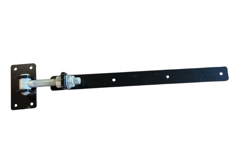 Zware Verstelbare duimheng 6x50mm zwart/verzinkt plaat 80x150mm Gaten M11