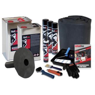 Complete EPDM Platdakpakket 12,20mtr breed 1,14mm dik met lijm en toebehoren