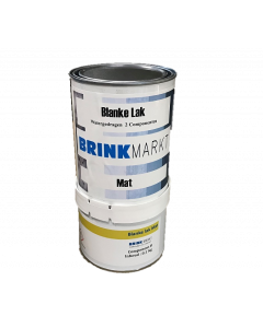 BM Blanke lak mat 2-componenten watergedragen 1 Liter met UV-filter