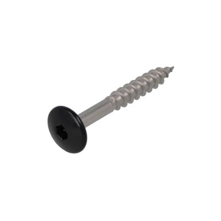 Dak&Gevel Kleurkopschroef 4.8x38mm Gitzwart 50st-8712811798886