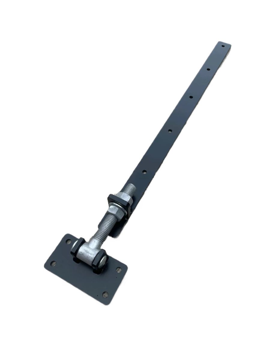 Zware Verstelbare duimheng 800mm 8x50mm-M24 zwart/verzinkt plaat 80x150mm Gaten M11-871589305979