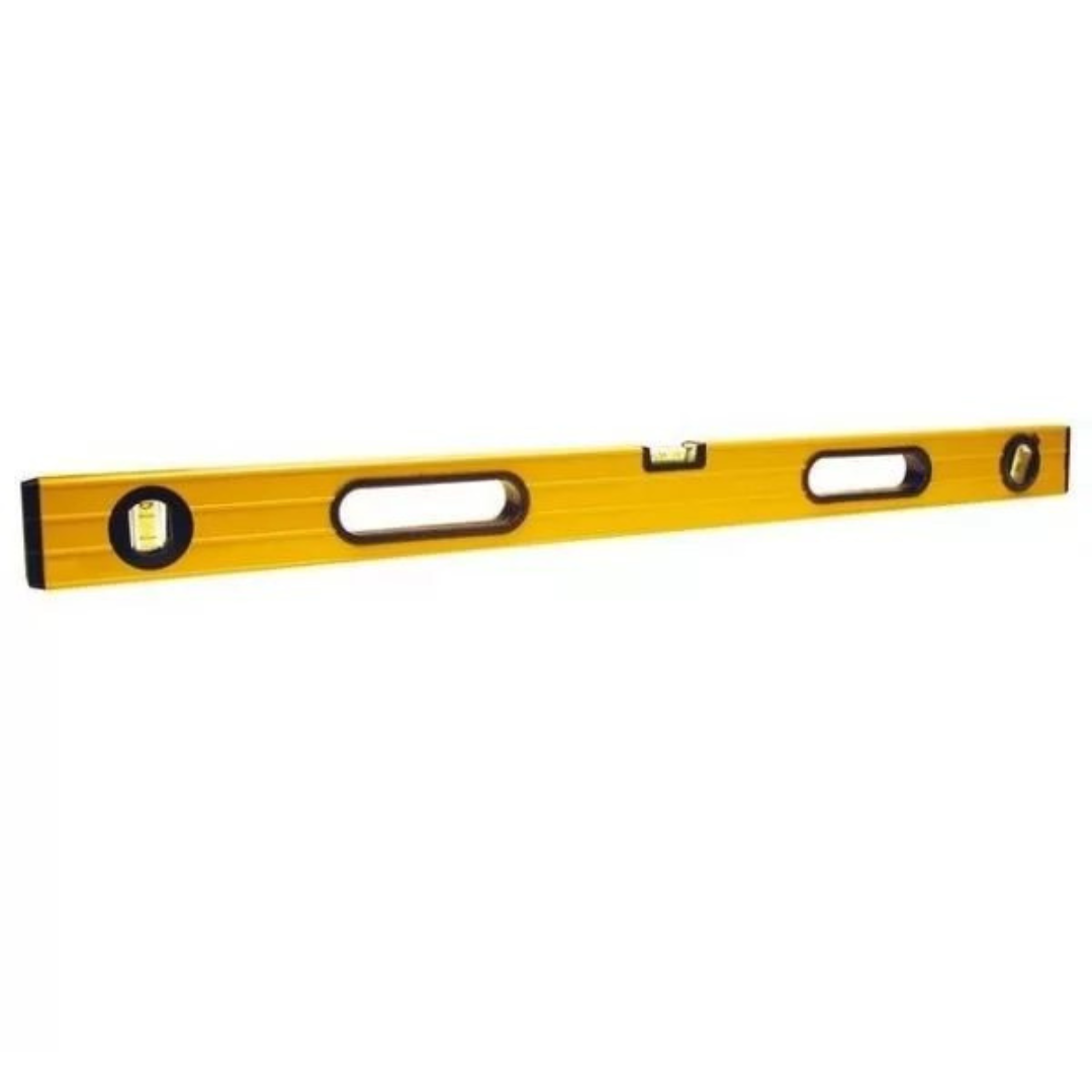 Topex Waterpas 120cm Type 600 3 Libellen Aluminium Body 2 Hendels-5902062112095