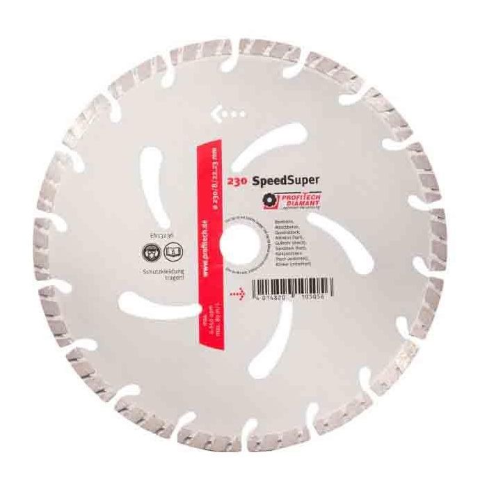 Profitech Diamantslijpschijf Speed Super Ø230/8/22  (OPRUIMING)-4014820105056