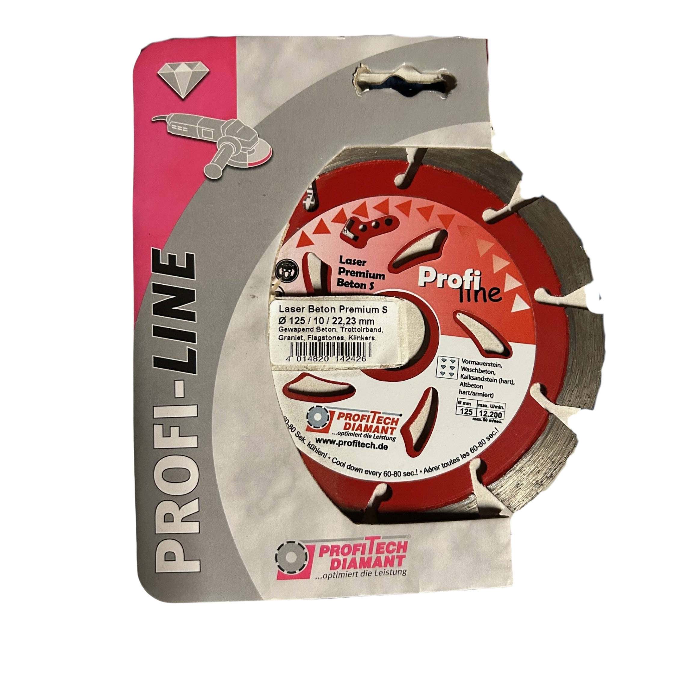 Profitech Profiline Premium S 125mm Diamantzaag  (OPRUIMING)-4014820142426