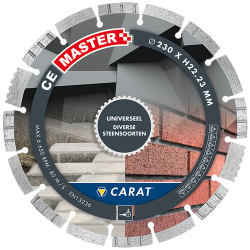 Diamantzaagblad Carat CE Master Universeel 230x22.23mm (OPRUIMING)-8714452019269
