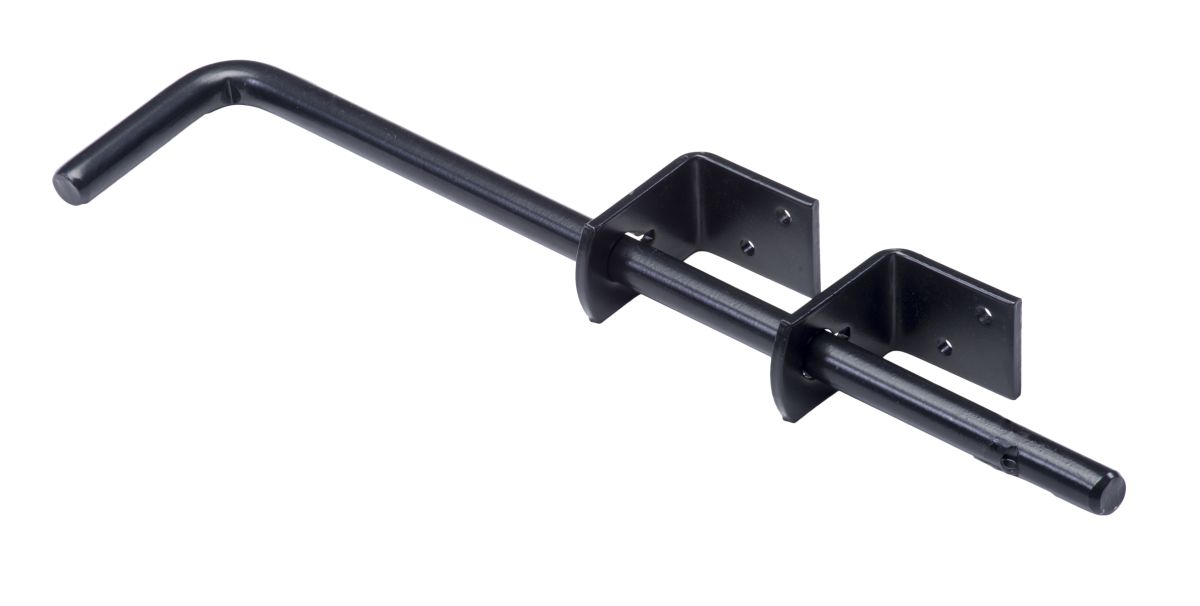 Grondgrendel zwart ø 16  - 400MM-8712513046216