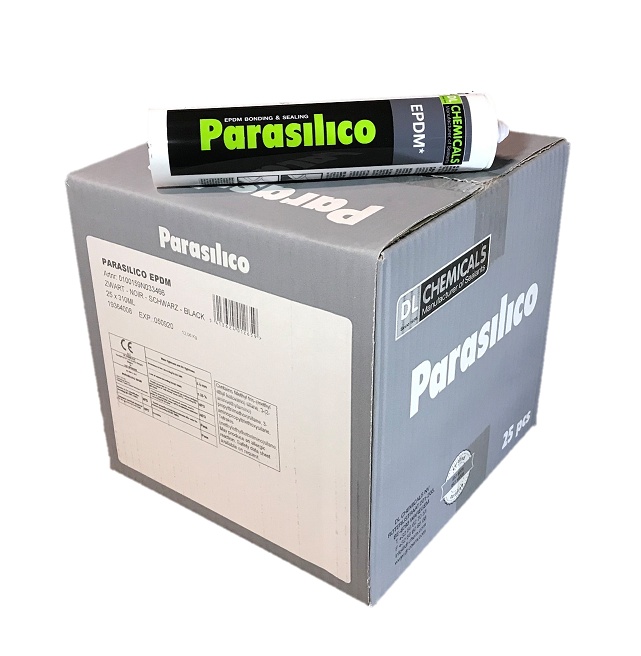 Parasilico EPDM kit zwart 310ML volle doos 25st-5413624012659