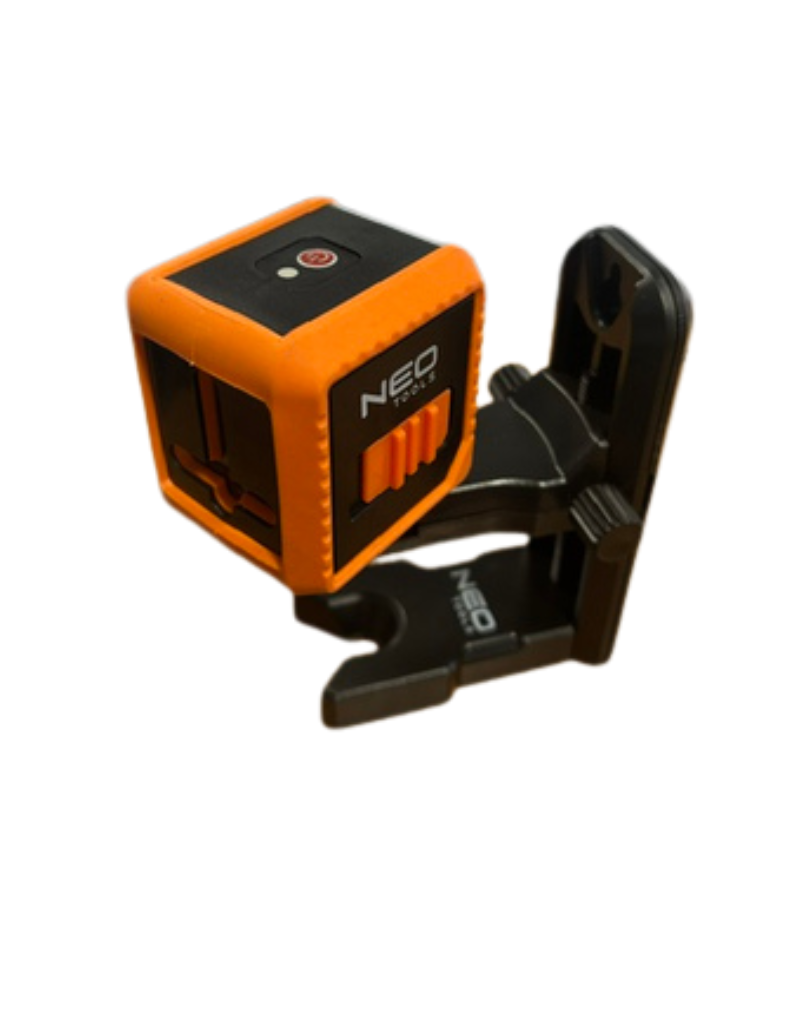 NEO Tools Kruislijnlaser 10 Meter met Magnetische Houder. -UITVERKOOP--5907558433999
