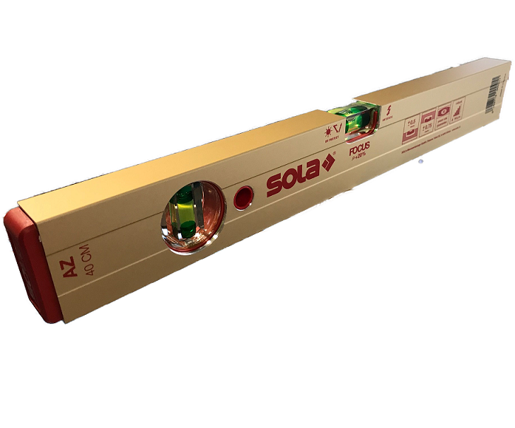 Sola AZ40 Waterpas 40cm 2 libellen-9002719000211