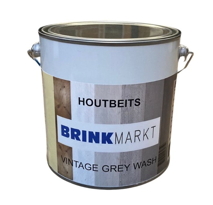 Houtbeits Vintage Greywash 2,5 Ltr-8712501531359