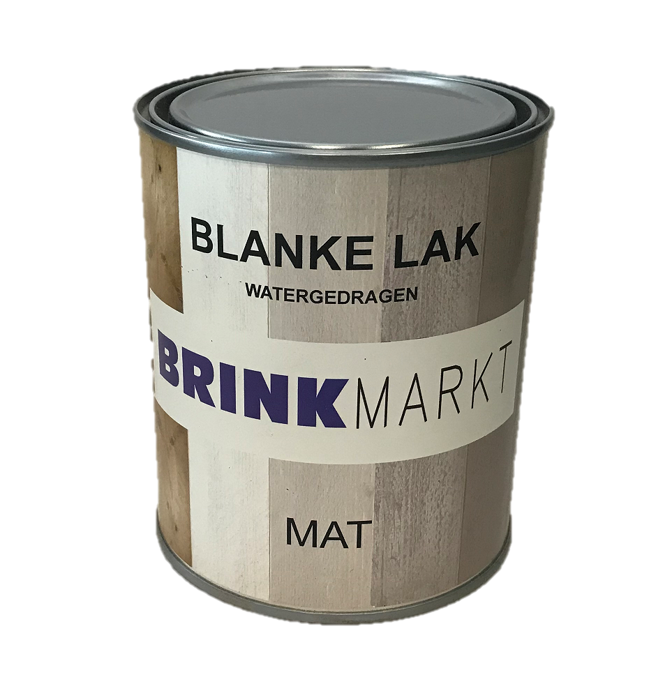 Blanke lak mat 750ML watergedragen BRINKmarkt.nl