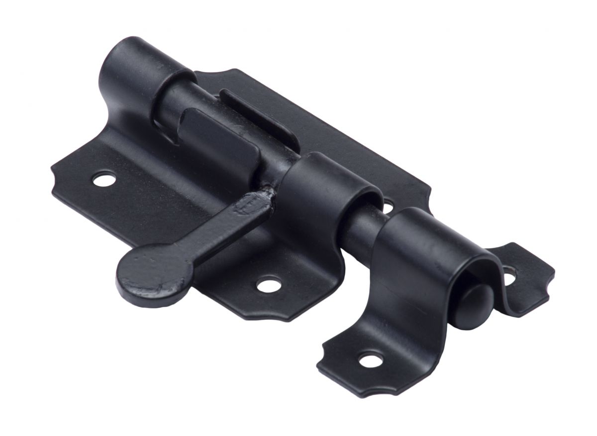 Blackline Plaatgrendel zwart 65x50mm-8712513050022