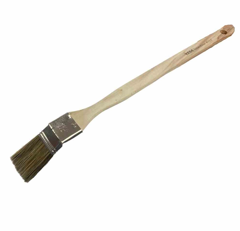 Radiatorkwast uit Serie 67, maat 40 mm (1,5 inch),gebogen houten steel.-8713884066810