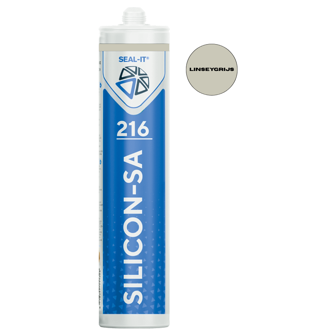 Seal-it® 216 Silicon-SA Linseygrijs 310ML (per 12 kokers)-8718347119492