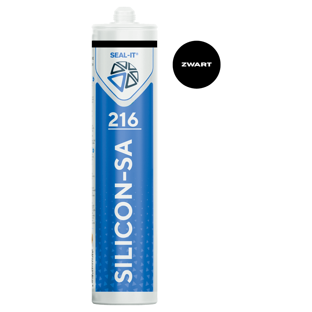 Seal-it® 216 Silicon-SA zwart 310ML-8718347112257