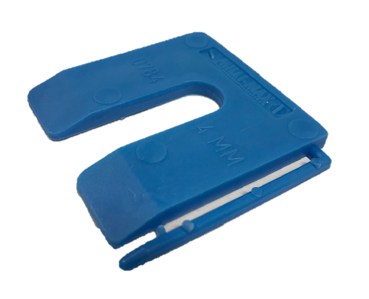 Milli-Max uitvulplaatjes 4mm blauw 100stuks-8712058069114