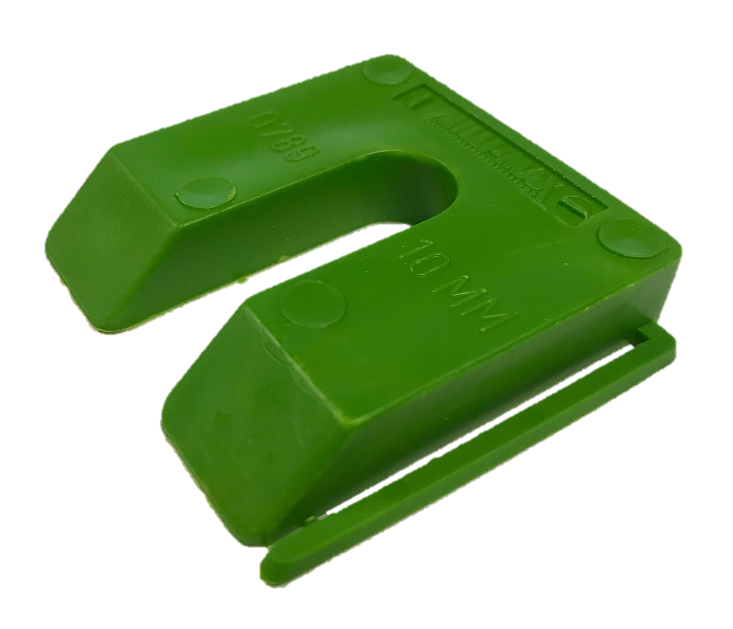 Milli-Max uitvulplaatjes 10mm groen 40stuks OUD model-8712058069176