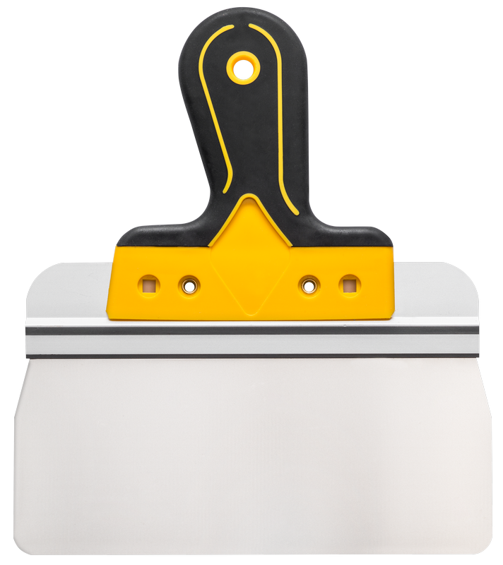 Hardy Professioneel Spackmes 22cm. ronde hoeken.-5905061048532