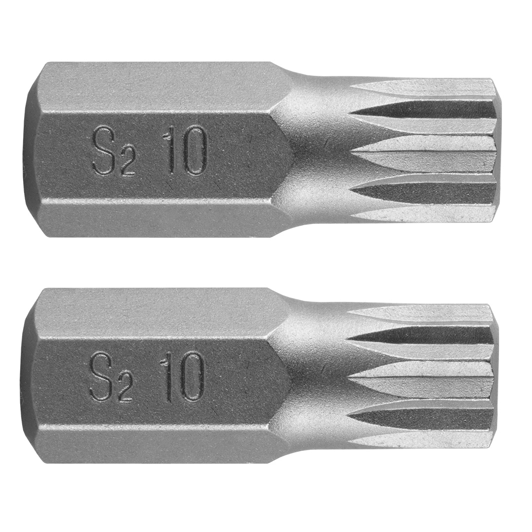 Spline bit M10 x 30 mm, S2 x 2st-5907558452730
