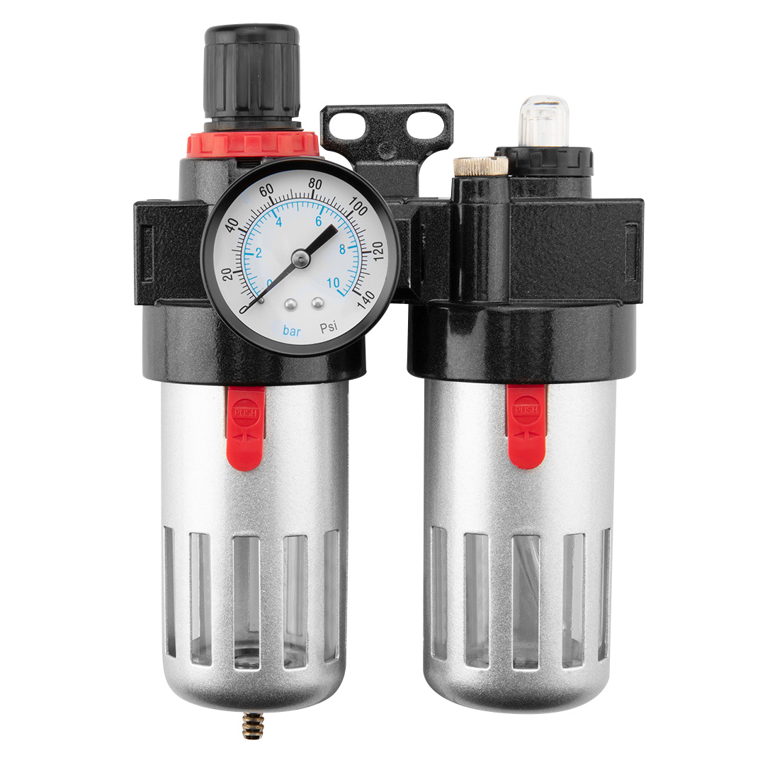 Afvoer filter 1/2 met drukregelaar en oliepot-5907558452235