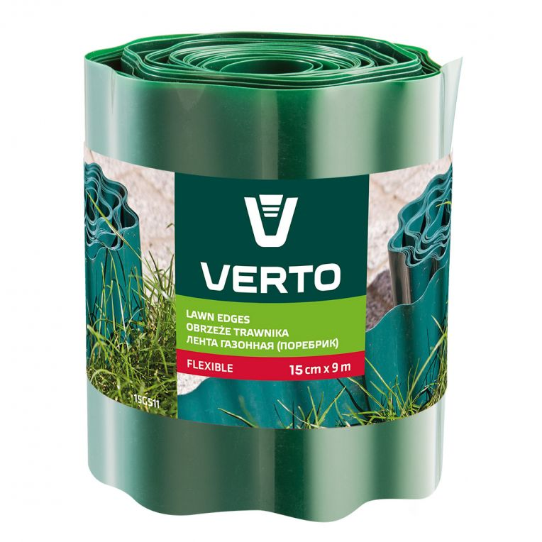 VERTO Graswand 15cm x 9m Groen-5902062037329