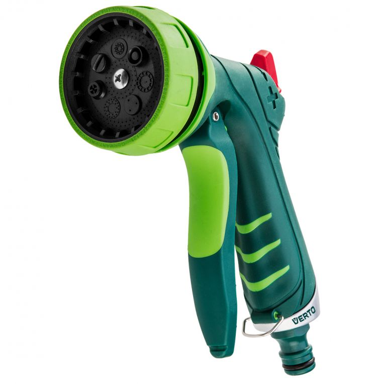 Sproeipistool 7-patroon met trekhendel,Verto Pro. -ACTIE--5902062037794