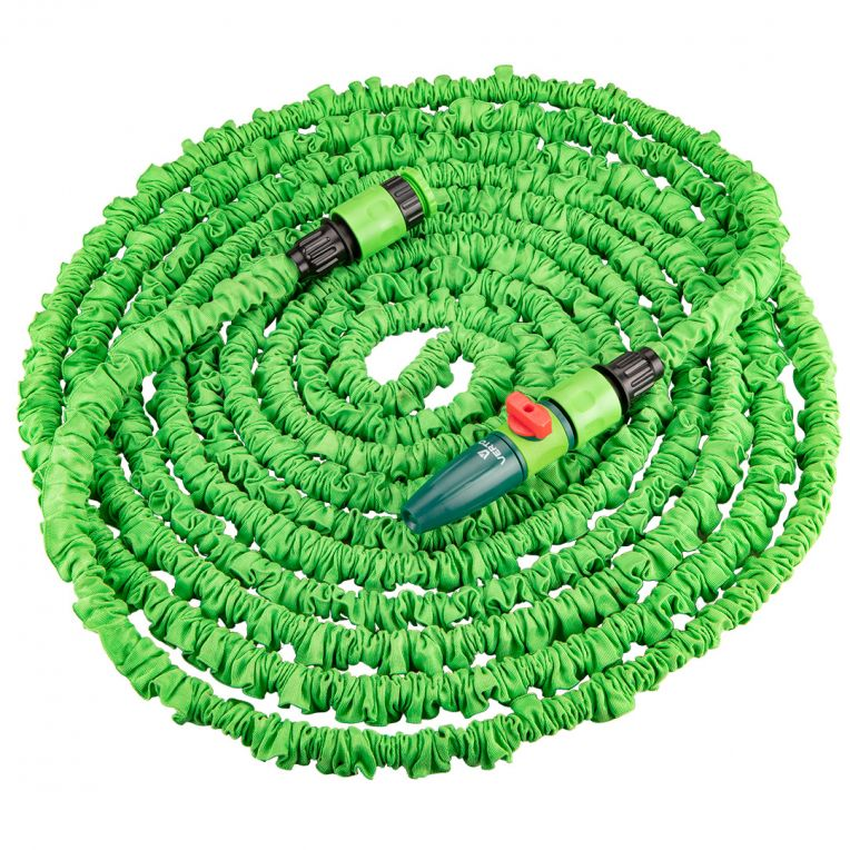 Verto Rekbare Tuinslang groen 7,5 tot 22 meter  15G890-5902062054401