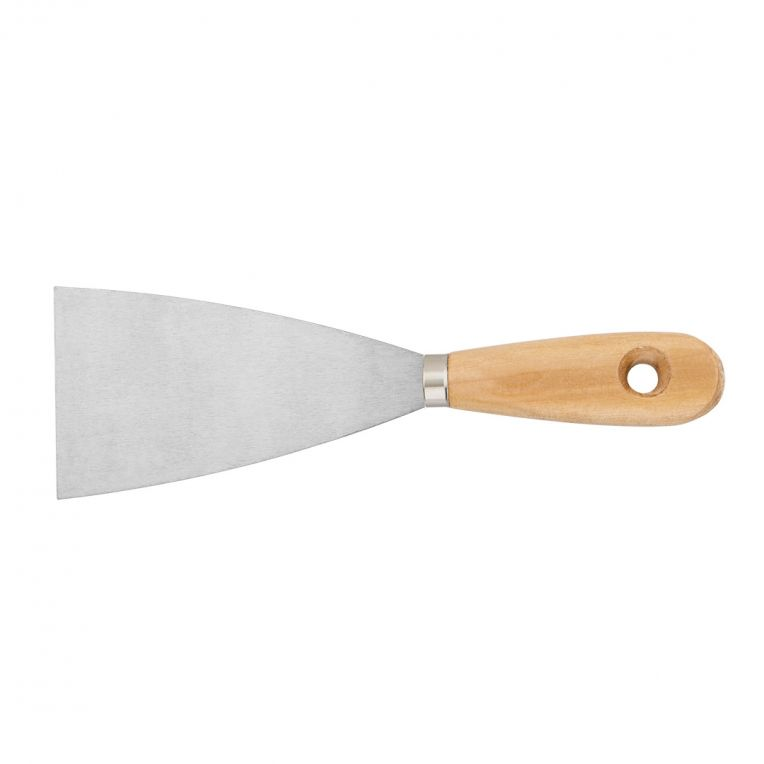 Plamuurmes 60mm met houten handvat-5902062120045