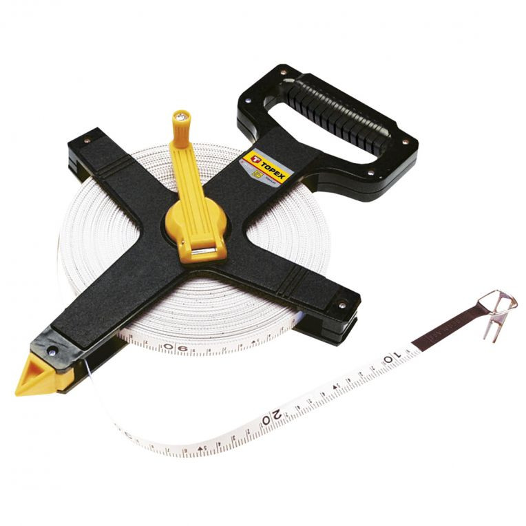 Landmeter 50 mtr Fiberglas-5902062111289