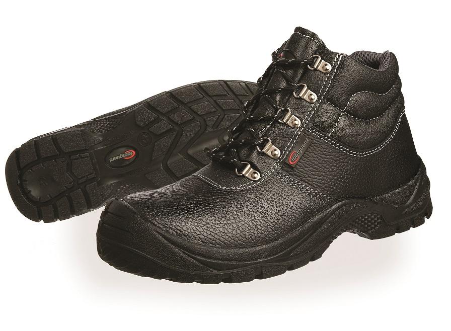 Footguard veiligheidsschoen zwart leer hoog maat 44-4018623924906
