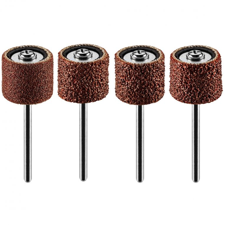 Schuurbandset 12,7mm, schacht 3,2mm 100 delig-5902062507341