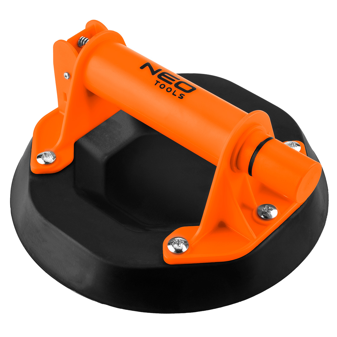 NEO Glaszuiger 200 mm Kunststof met Pomp 160 kg – Vacuümzuignap in Koffer (56-800)-5907558454246