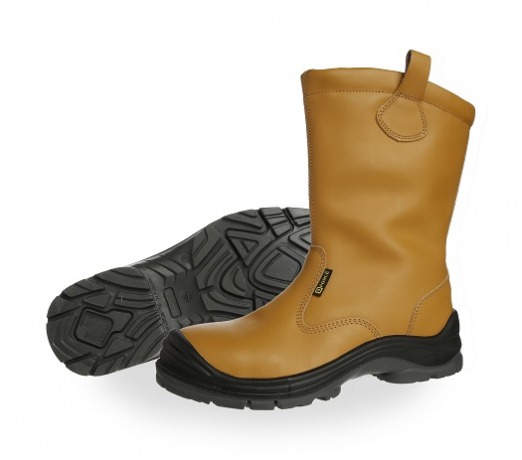 D-FORCE Artica Leren veiligheids Laarzen S3 Camel maat 47-5414943873174