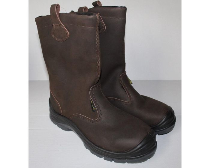 D-FORCE Ontario Leren veiligheids Laarzen S3 Bruin maat 40 | BRINKmarkt.nl