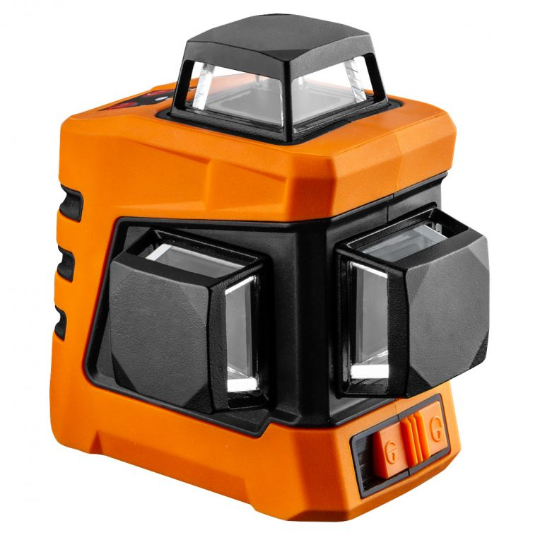 Zelfnivillerende 3D Laser 15m, Rood, Li-Ion accu-5907558439953