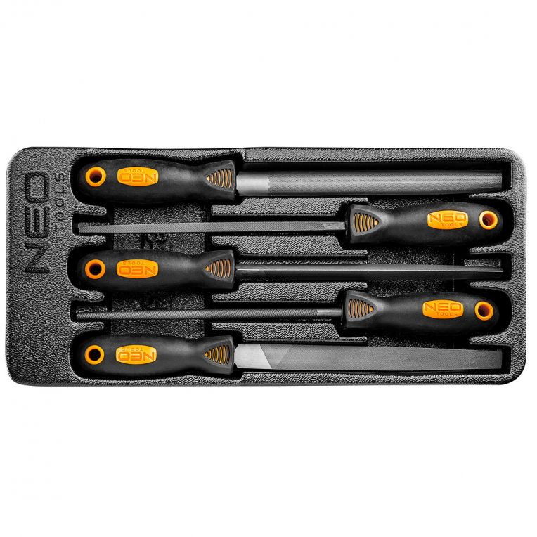 Metaalvijlenset 5 Delig, Inleglade,-5907558424416