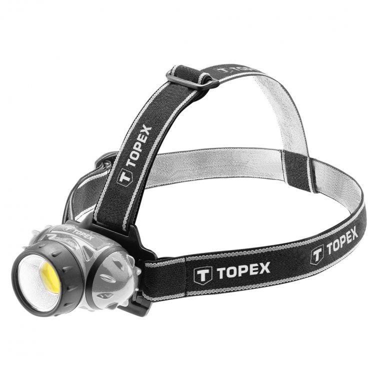 3W TOPEX-hoofdlamp aangedreven door AAA-batterijen, een sterke lichtstroom van 160 lumen.-5902062055736