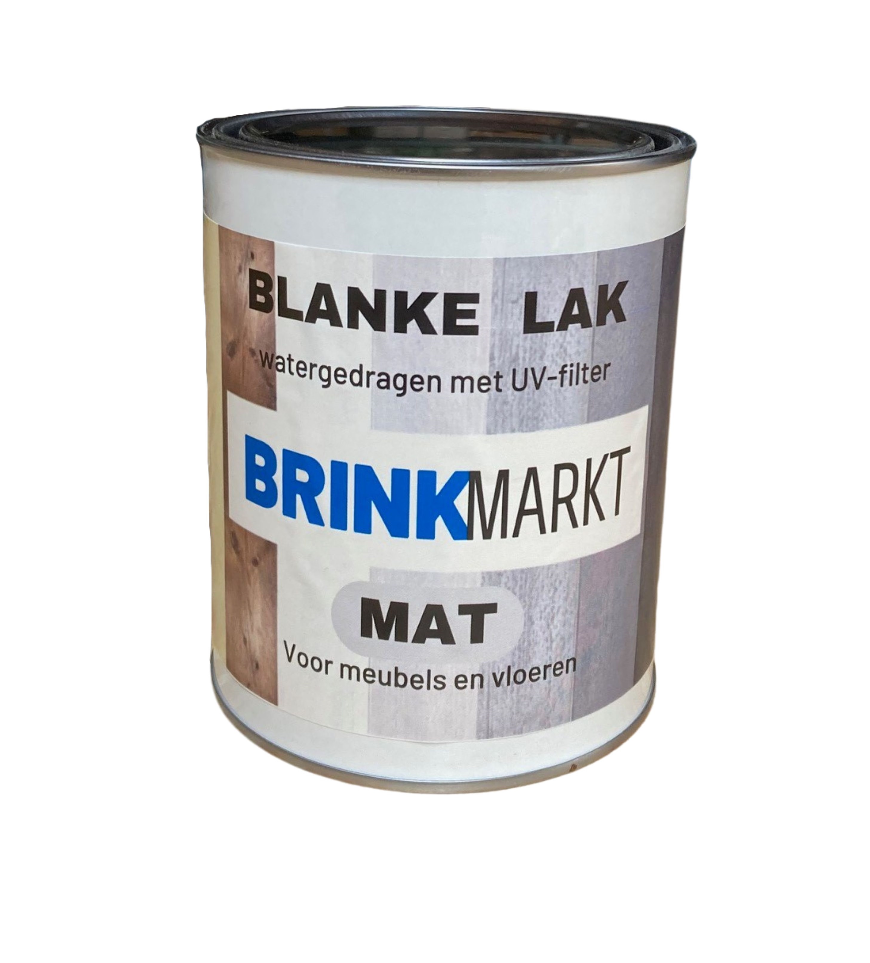 BM Blanke lak MAT water gedragen 1 Liter met UV-filter-9509671415928