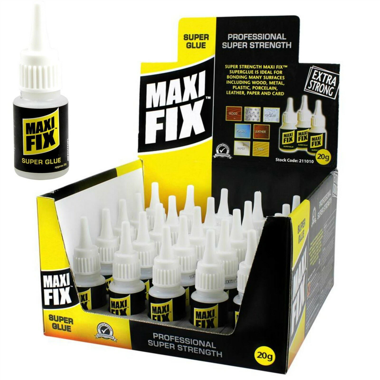 Maxi fix super glue snelle lijm 20gr-5060211770029