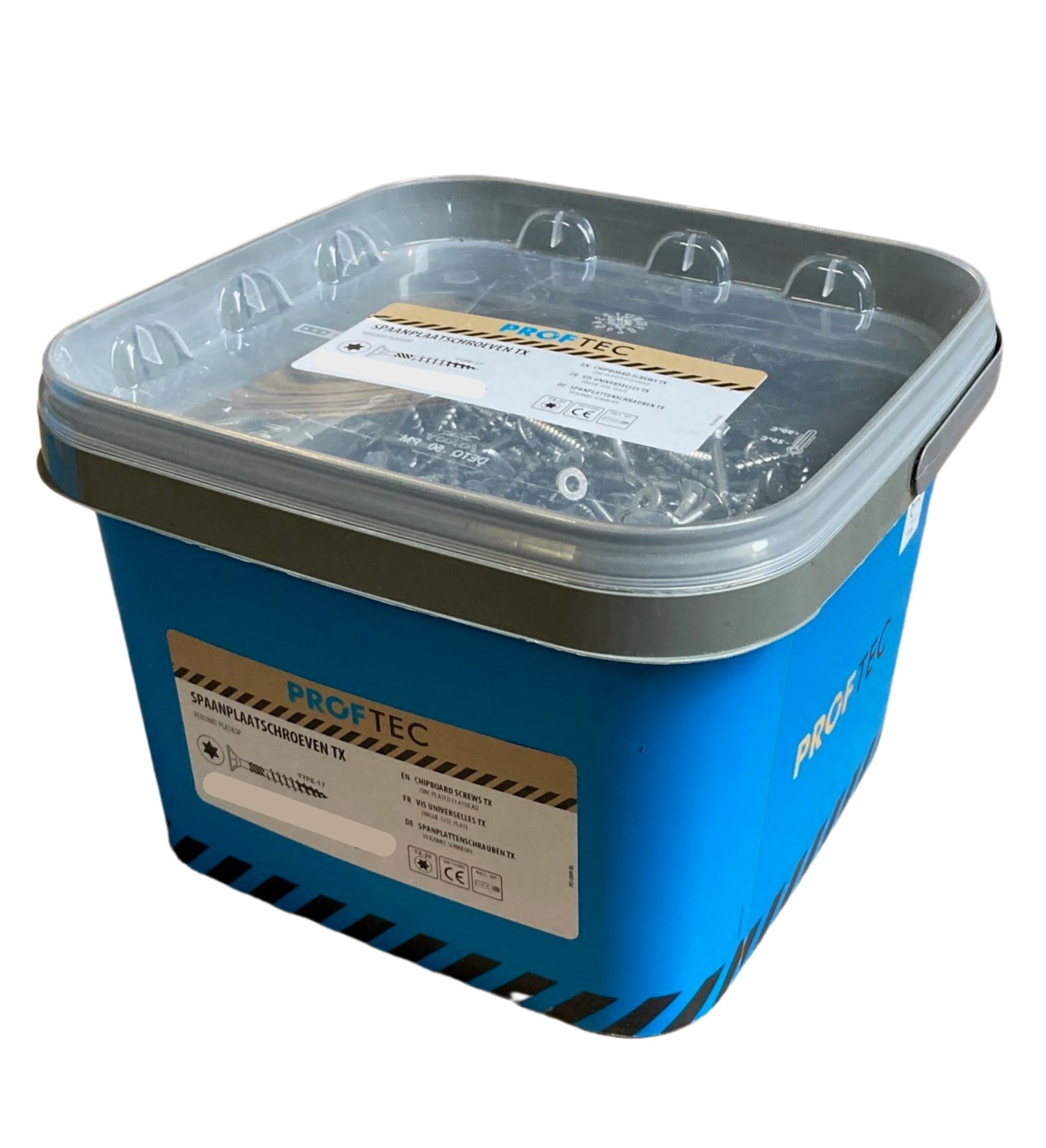 Proftec spaanplaatschroeven met snijpunt 5,0x100 DD-VZ  Tx-20 Emmer 350stuks (grootverpakking)-8712811098870