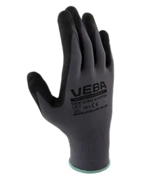 VEBA Handschoen Nitrile Microfoam Maat M-8713884062799