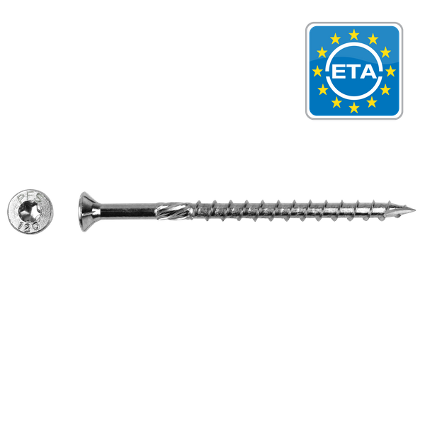 PFS houtconstructie schroef 10x340 Tx-40 verzinkt 25st-5410439437653