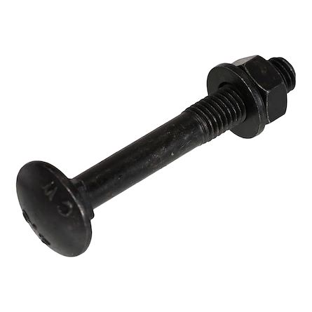 BLACKLINE Slotbout met moer en ring M6x30mm 25st-8712811050182