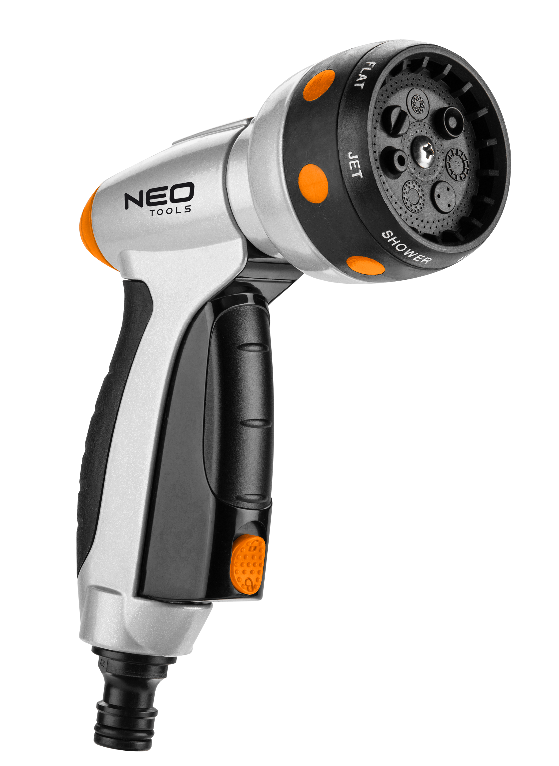 Spuitpistool 7 Patronen met klikfunctie verstelbaar. NEO-5907558451498