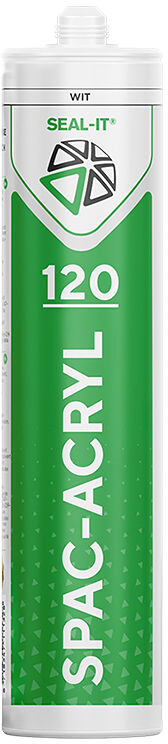 Seal-it® 120 SPAC-ACRYL Wit 310ML – Structuur Acrylaatkit (12 stuks)-8718347111335
