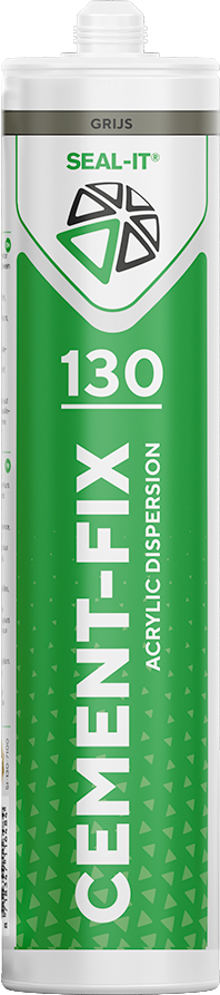 Seal-it® 130 Cement-Fix Grijs Herstellen & Aanbrengen van Voegen (310ML | 12 stuks)-8718347116484