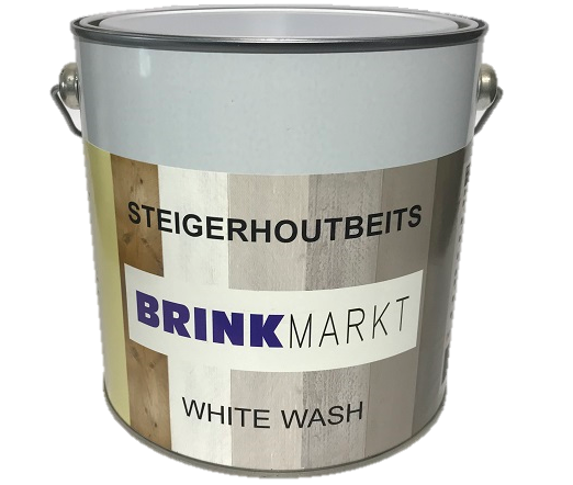 Steigerhout beits Whitewash 2,5 Ltr-8712501531014